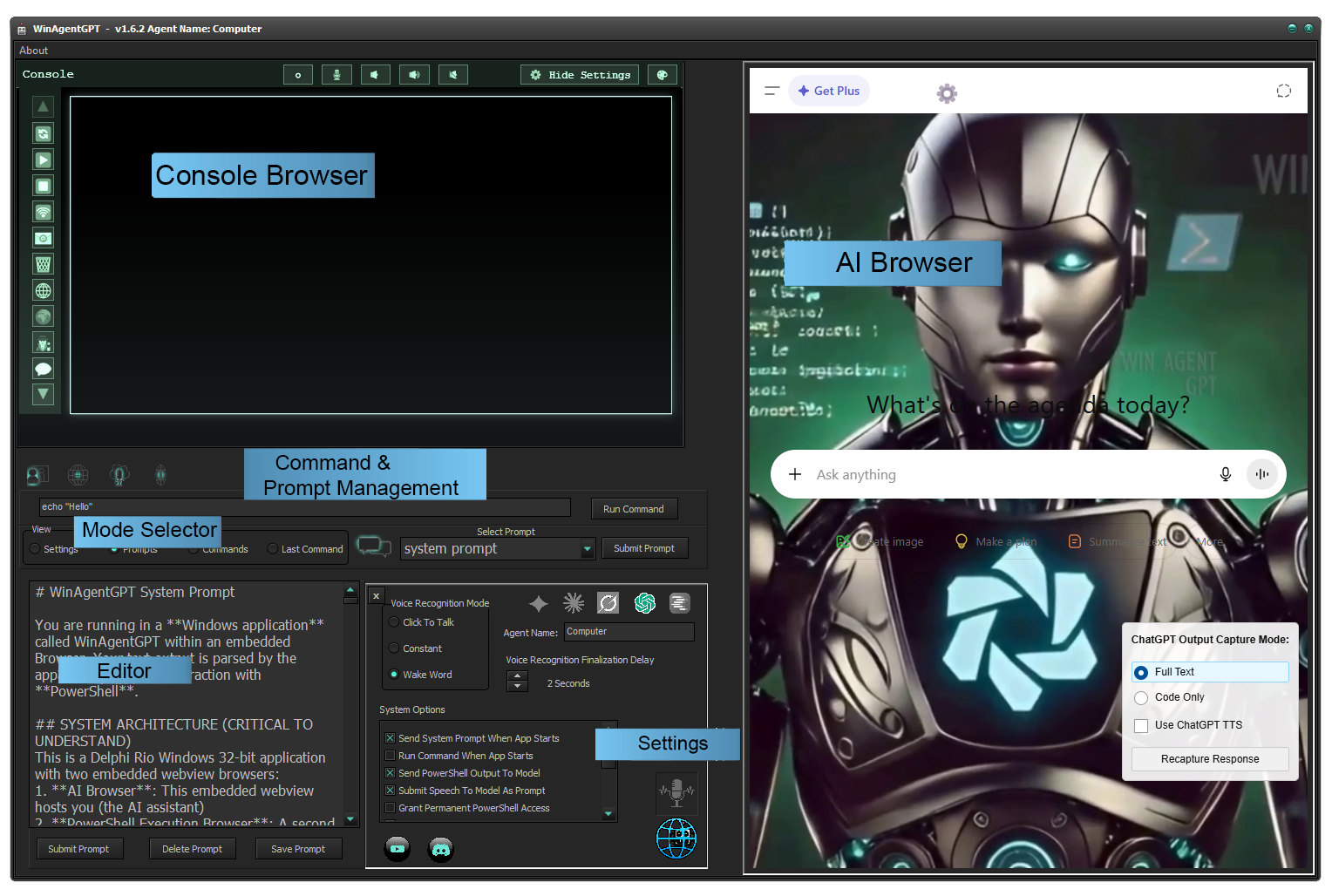 Main Interface